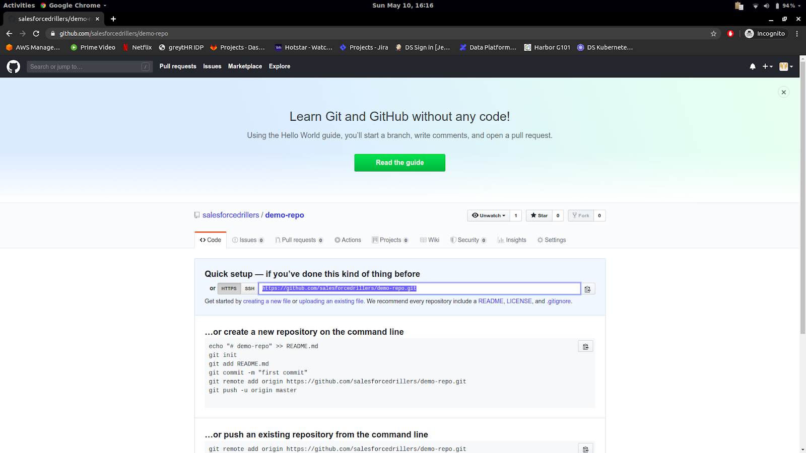 github account