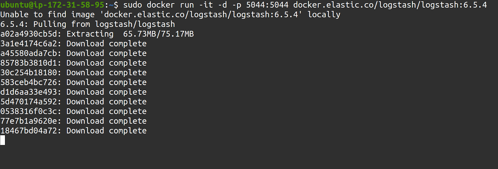 install logstash 