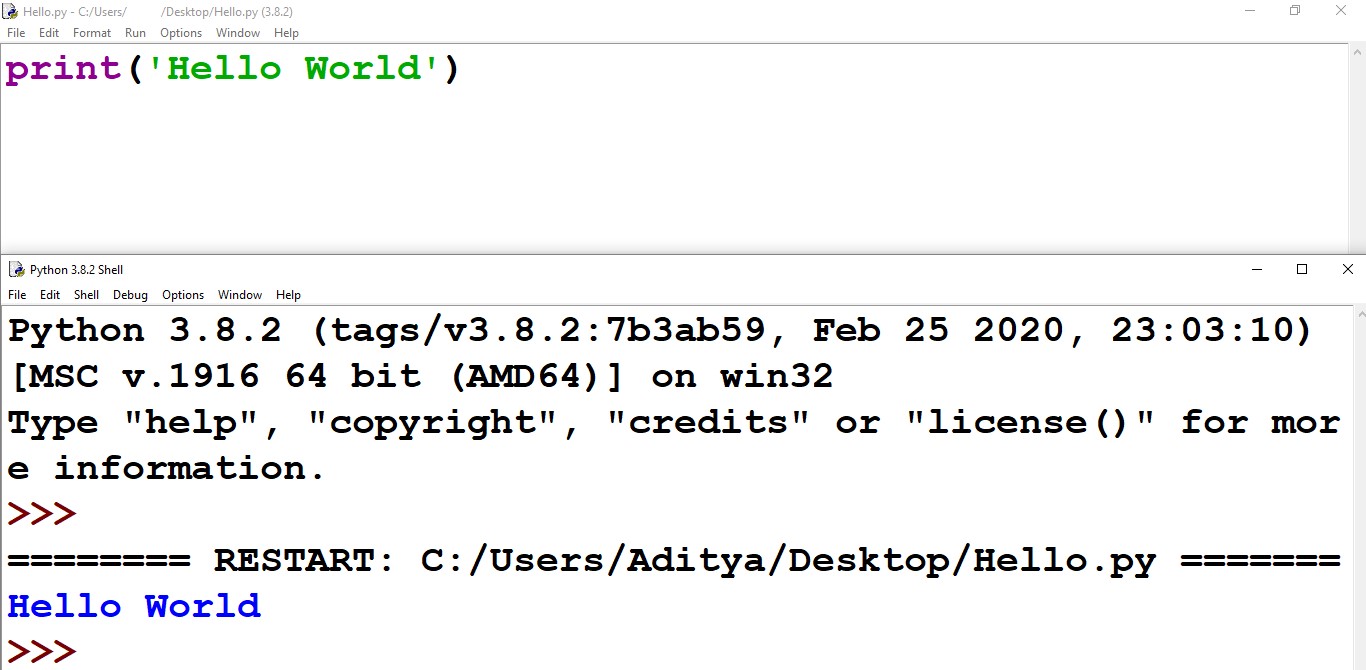 Python Shell