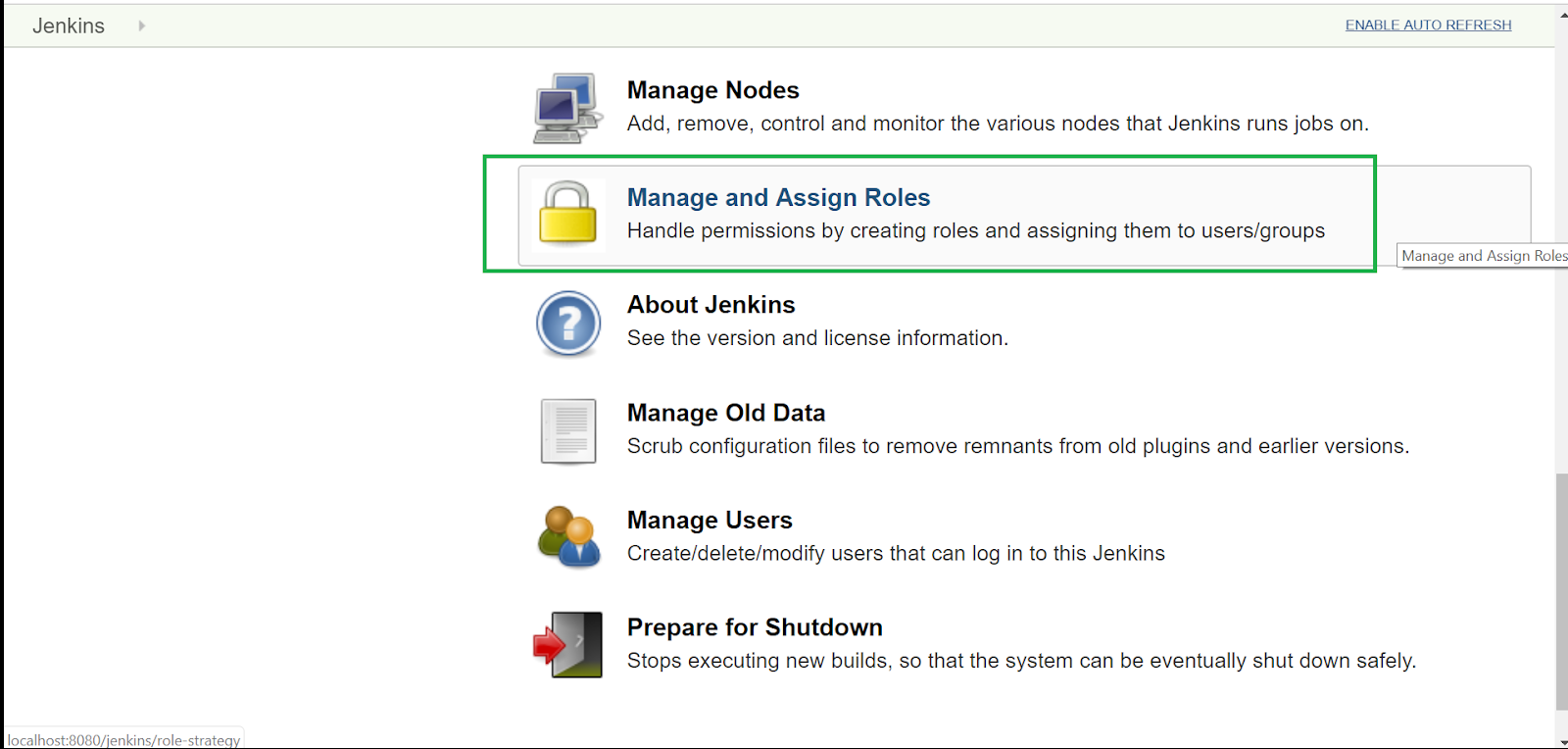manage and assign roles