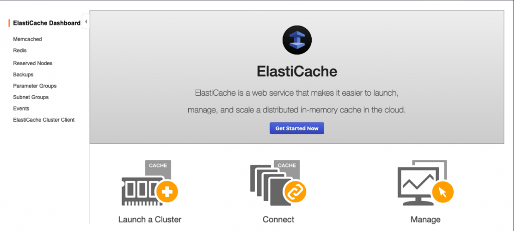 ElasticCache-dashboard