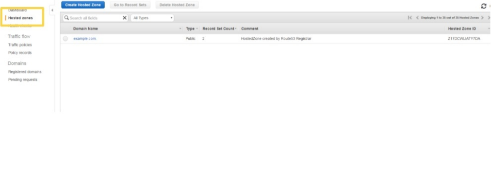 successfully-host-created-zone