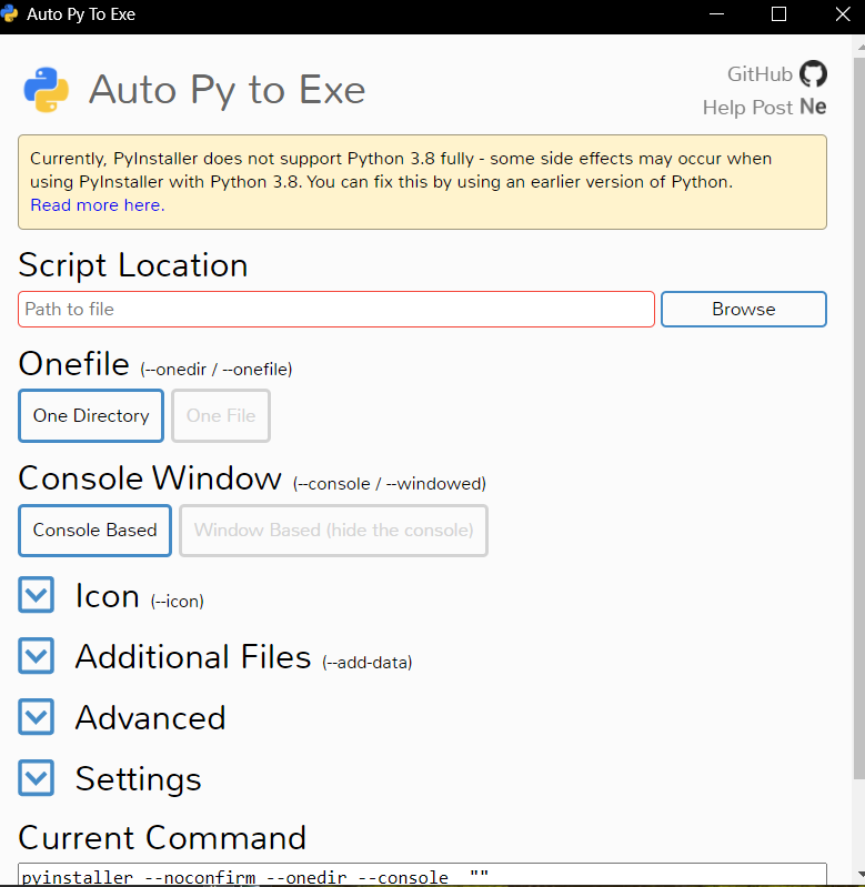 py-to-exe