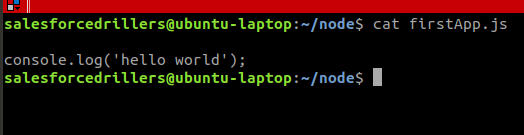 Getting Started node