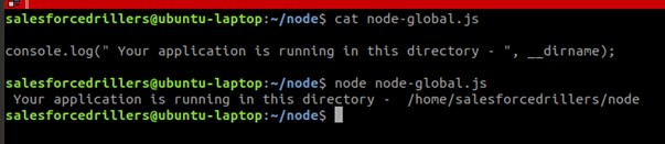 Node Globals Dirname