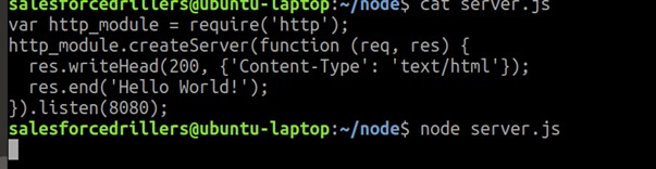 running server-js