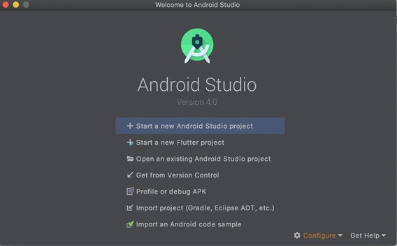 flutter-android-studio-configure