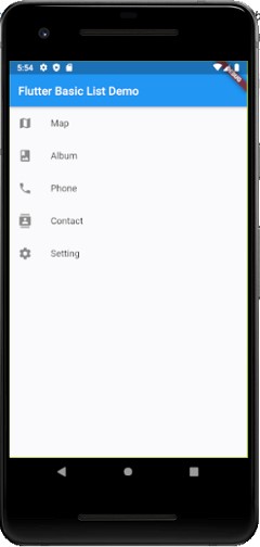 flutter-basic-list-demo