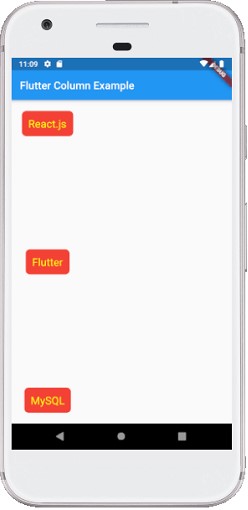 flutter-column-widget