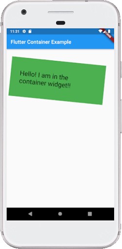 flutter-container-widget-rotate