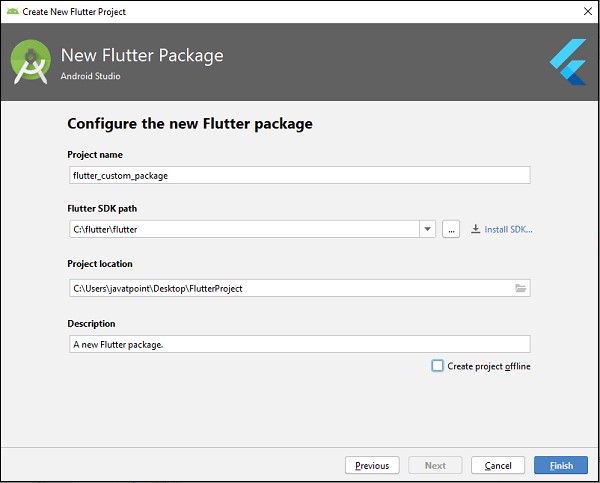 flutter-new-package