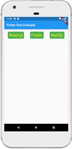 flutter-row-widget