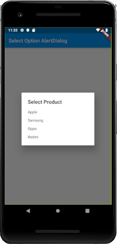 flutter-select-option-alertdialog-show