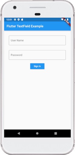 flutter-textfield-widget-emulator